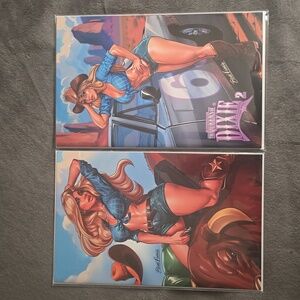(2)Books- Queens of Dixie #2 "Beth" & "Urban Cowgirl" Nice Variants